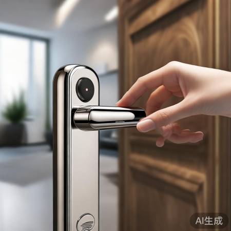 凯迪仕锁防指纹,使用更安心