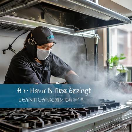 专业清洗油烟机,焕然一新。