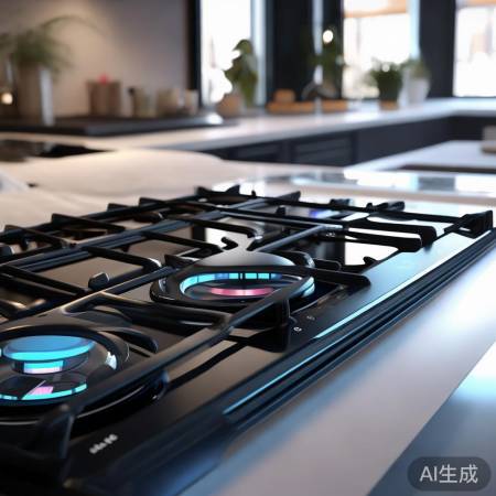 智能猛火灶，烹饪高效便捷。