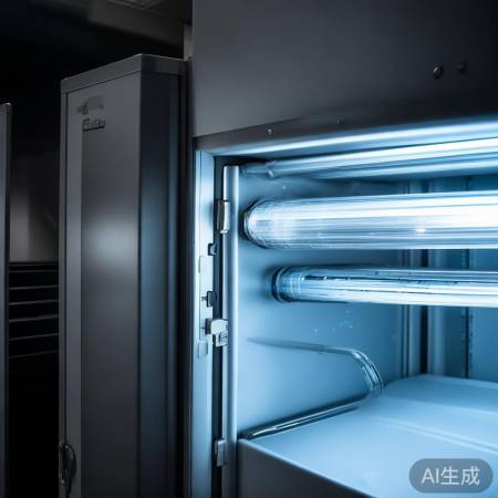 “消毒柜内光波管定位”