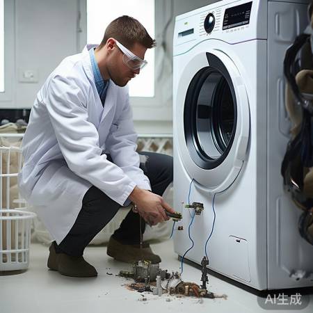 “拆洗衣机进水阀前，先断电关水