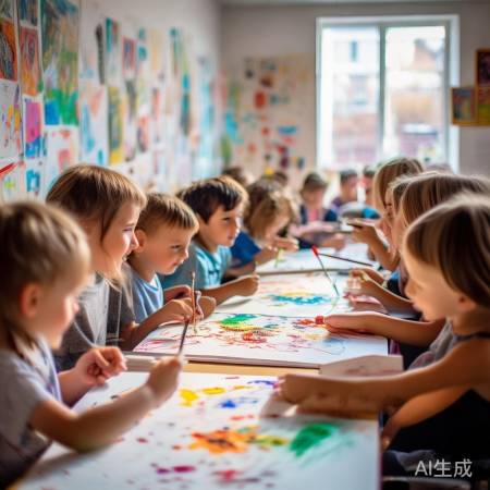 涂色乐趣多，亲子互动强。