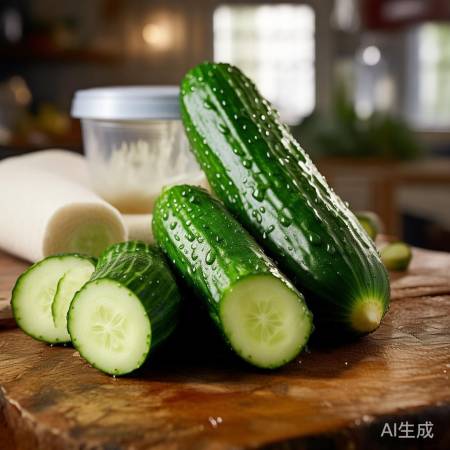 “保鲜黄瓜，防蔫防腐”