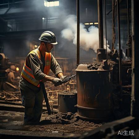 拆除烟筒,注意安全防护。