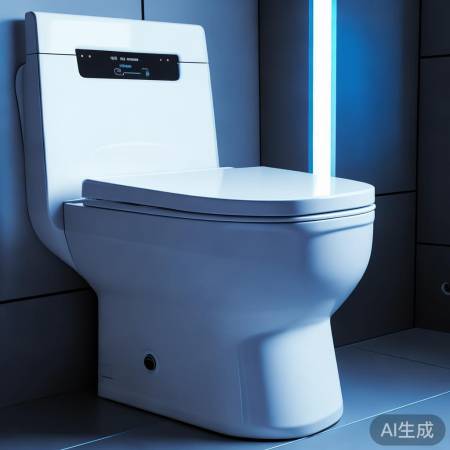 智能马桶，温控适宜，舒适体验。