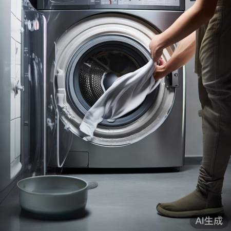 洗衣机内部清洗,门封圈擦洗。