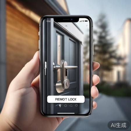 智能锁APP,远程锁门,安心出