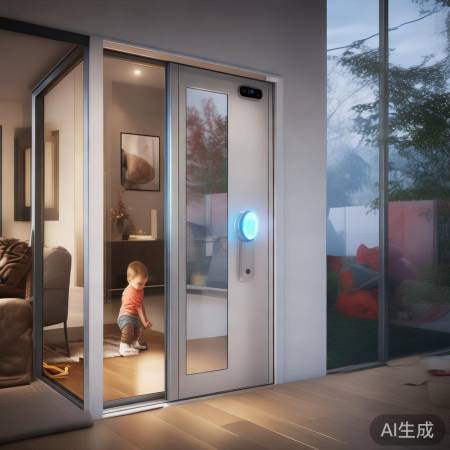 防盗门通风窗：安全通风两不误