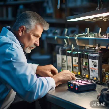 定期查电,电量充足。