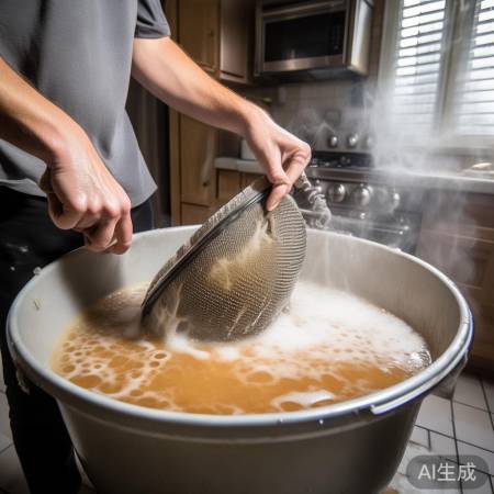 清洁油烟机,油网刷洗晾干。