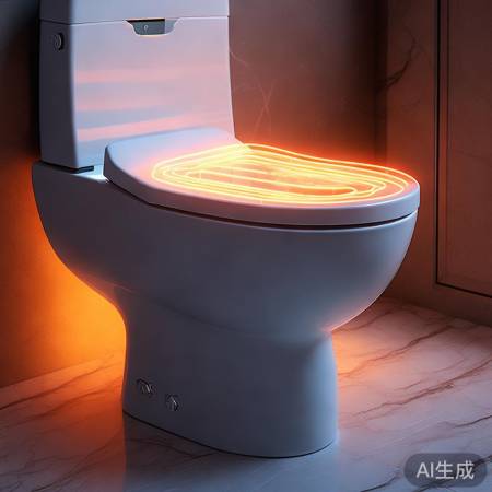 智能马桶座圈,冬暖夏凉,温馨随