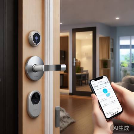 “智能锁连接多设备,便捷生活一
