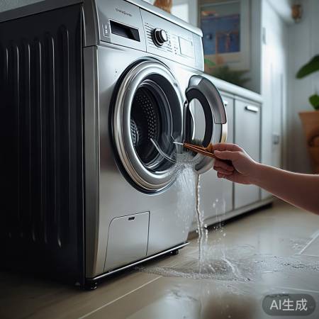 洗衣机不进水?检查进水阀或更换