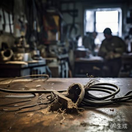 电源线破损需小心，请专业修理或