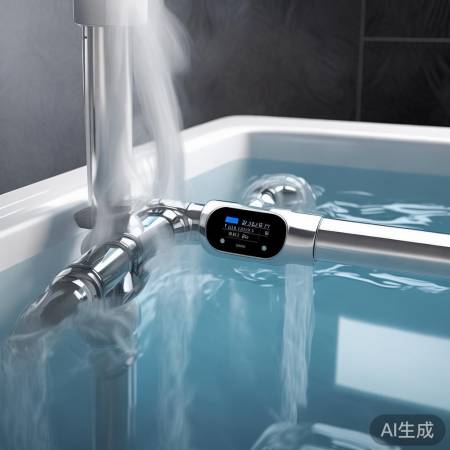 智能回水阀,省气恒温洗澡舒。