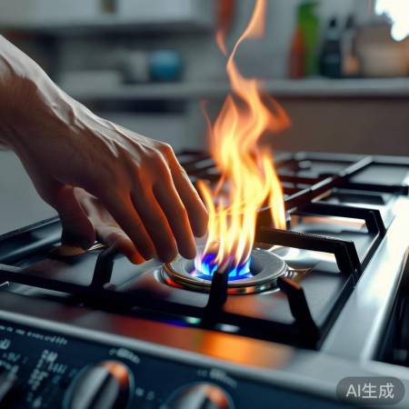 燃气灶手松熄火,需慎防操作隐患