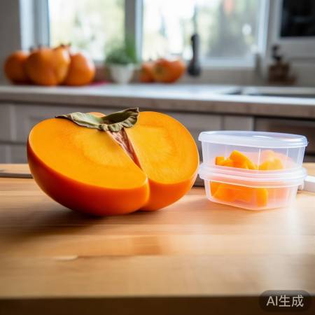 柿子切开保存小技巧分享