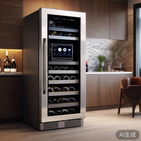 智能红酒柜,触控APP,节能环