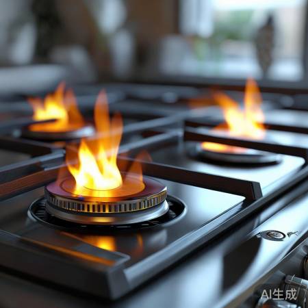 燃气灶开关检查,点火位置要准确