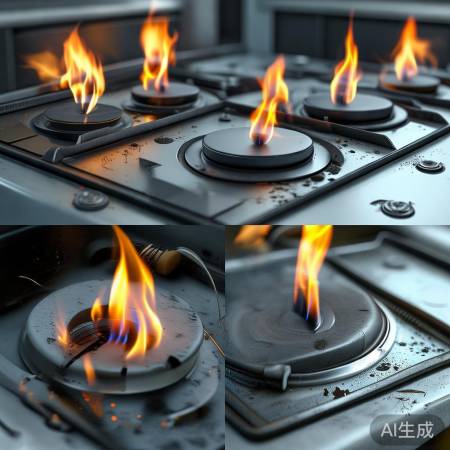 集成灶火孔易堵，定期清理保火力