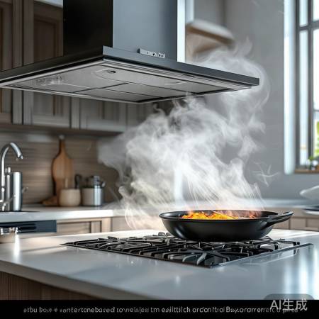 老板油烟机9700：自动感应，