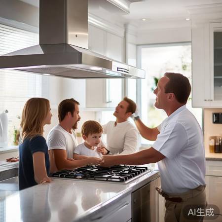 买油烟机正规渠道，专业安装保安