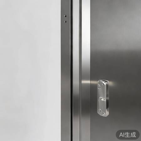 高品质不锈钢防盗门，坚固耐用。