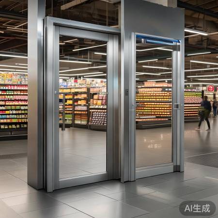 “3800型防盗门，守护超市食