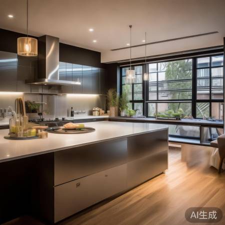 燃气灶选配，尺寸布局宜考