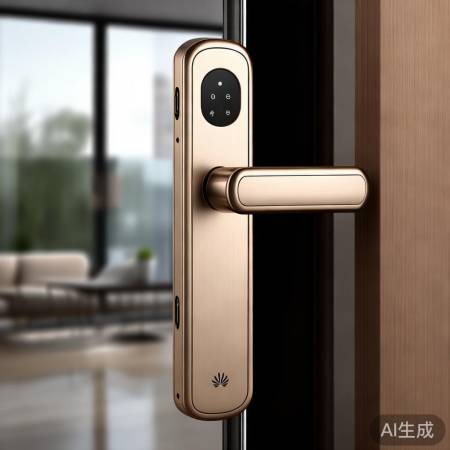 华为指纹锁，简约时尚，多解锁方