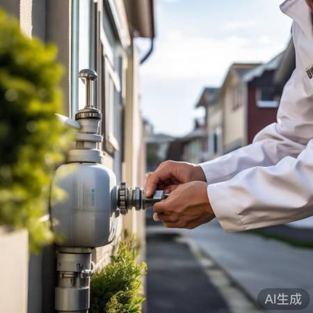 调低水压减噪音，物业协助安装减