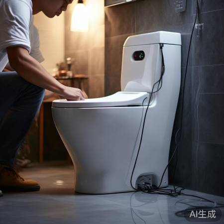 智能马桶，接线安全第一，专业操