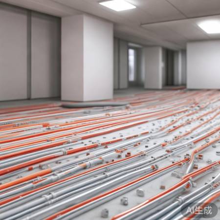 地暖铺设:PPR/PERT管,