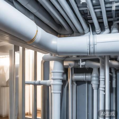 中央空调铺设,管道走直线,密封