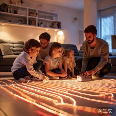 地暖调试关键:温度控制与定期检