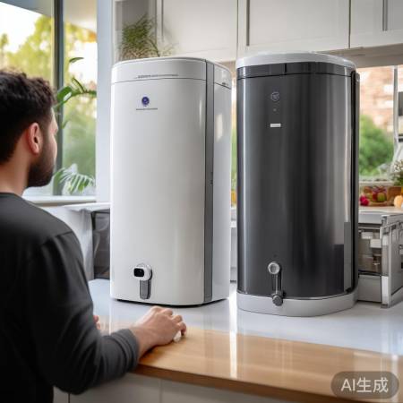 识别电热水器类型,储水/即热区