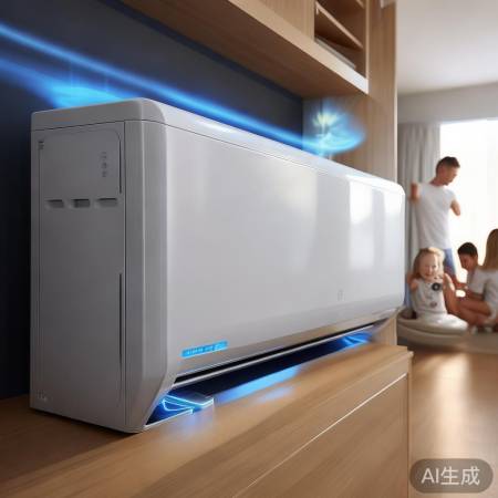 智能空调,节能静音,远程操控。