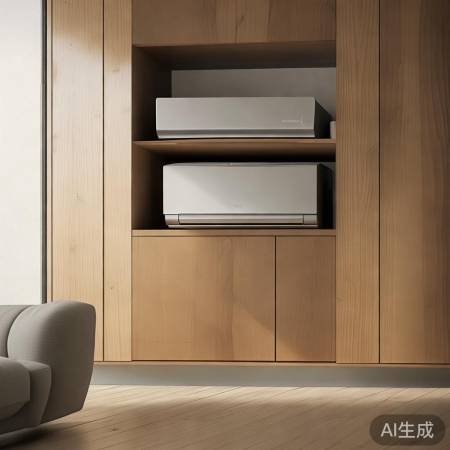 柜嵌空调,清洁省心,灰尘无忧