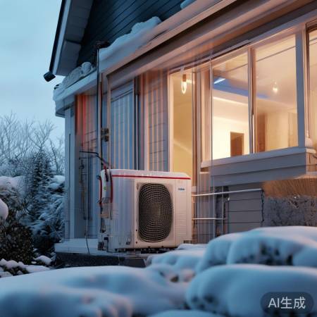 空气能采暖成本低,经济实惠。