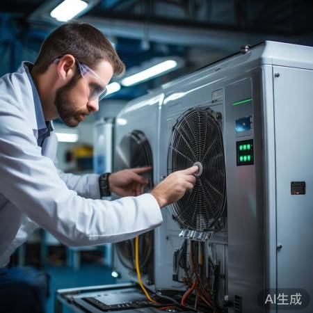 通电测试,按空气能按钮,安装成