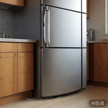 电冰箱外壳接地,安全作用大。