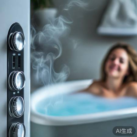 “水温适中,美好时光”。