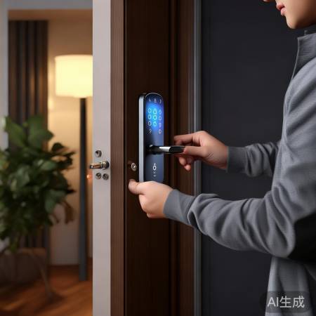 选智能锁,护隐私,品牌安全加密