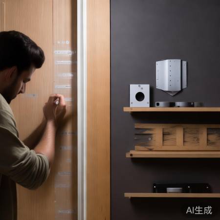 巧用工具，门缝防撬护家安。