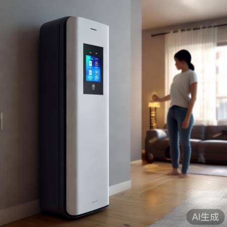 壁挂炉智能调功率,触控遥控操作