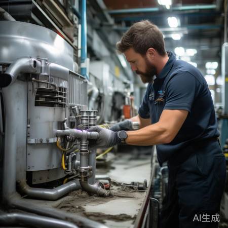 管道连接，密封合理，打压无泄漏