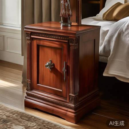 欧式床头柜，实用美观，一柜多用