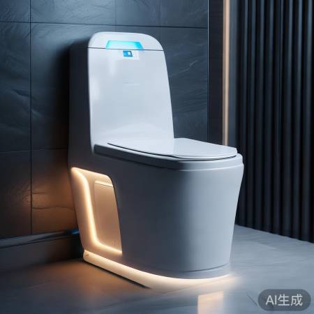 智能马桶,自动除臭,夜灯便捷。
