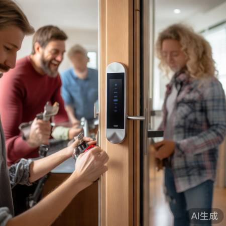 “轻松掌握指纹锁五大安装步骤”