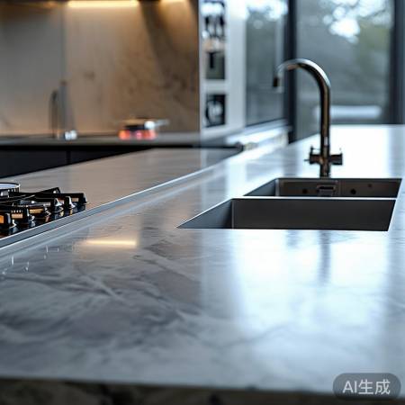 厨房集成,空间清爽升级。